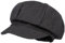 Classic Style Beret Jean Newsboy Cap Ivy Gatsby Beanie Hat for Women Men (Dark)