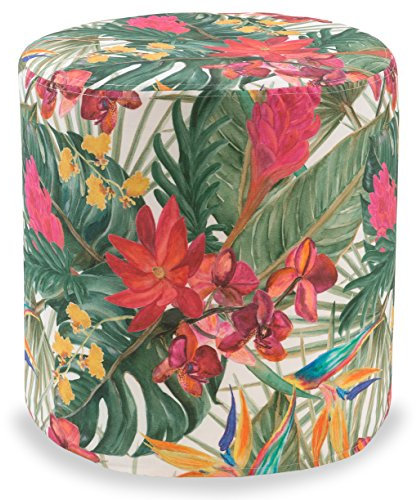H.O.C.K. Beach Life Outdoor Hocker rund ø45x45cm Dschungel