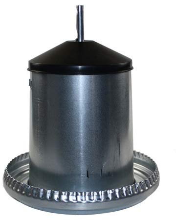 Futterautomat für Geflügel - verzinkt - (5kg)