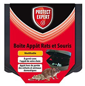 Boite Appât Rats et Souris avec clé de Fermeture