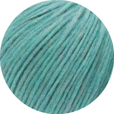 LANA GROSSA Brigitte Nr.2 | Edle Netzgarnstruktur aus Alpaka und Baumwolle | Handstrickgarn aus 47% Alpaka, 45% Baumwolle & 8% Schurwolle | 50g Wolle zum Stricken & Häkeln | 140m Garn FB 27
