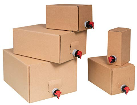Bag-in-Box Sets - Caja de cartón y bolsa (1,5 L, 3 L, 5 L, 10 L y 20 L, 40, 3 L)