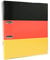ADINA Motivordner 8cm (Motiv23) Deutschlandfahne