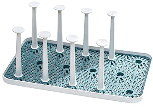 SASKATE Bottle Drying Rack, Plastic Water Cups Shelf Cup Drying Rack Draining Glass Cup Holder Stand Household Cup Storage Organizer Drain Rack