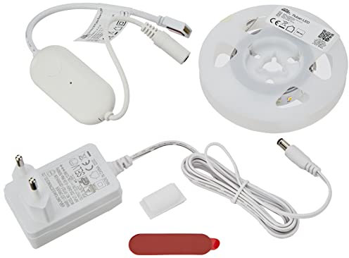 NITYAM SMART Juego de 2 tiras de LED de 1M conectada multicolor (RGB) + cambio de blanco (CCT) SMD5050, Wi-Fi + BLE, uso en interiores IP20, compatible con Amazon/Google/Siri