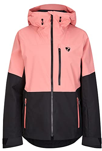 Ziener Damen TURIS Ski-Jacke/Freeride | sympatex, PFC frei, Wolle, pink vanilla, 36