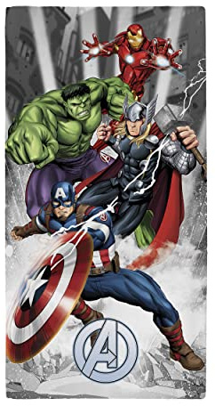 Coco Moon Disney Marvel Superhero Avengers Bath Beach And Swimming Super Soft Towel For Boys And Girls