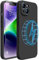 Miracase Magnetic Design for iPhone 14 Case, [Compatible with MagSafe] [Each Lens Protection] with 1 Pack Screen Protector, Full-body Cover Shockproof Liquid Silicone Case, 6.1 Inch (Magnetic Black)