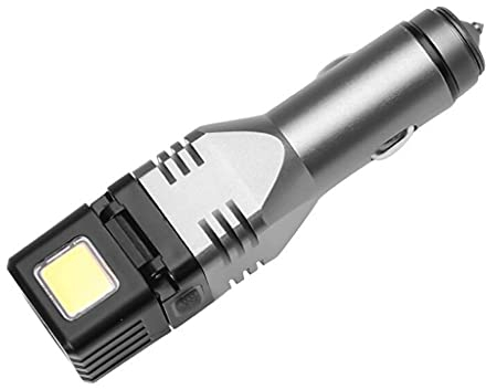 Multifunctional Car Chargeable Mini Flashlight 4 Modes COB Flashlight Car Charger Flashlight