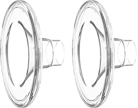 Replacement Breast Pump Parts, Electric Breast Pump Replacement Accessory Includes 2 Pcs 28mm Breast Shield Soft Food-Grade Silicone for The INS Wearable Breast Pump