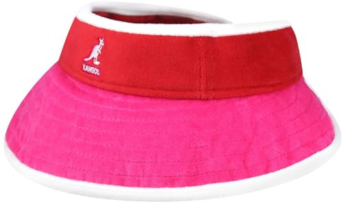 Kangol Beach Side Visor Sonnenvisor Sonnencap Damen/Herren - mit Schirm, Klettverschluss, Klettverschluss Frühling-Sommer Sommer
