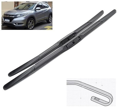 Limpiaparabrisas delantero compatible con Honda HR-V HRV MK2 2015-2020 parabrisas ventana coche lluvia cepillos 26+18