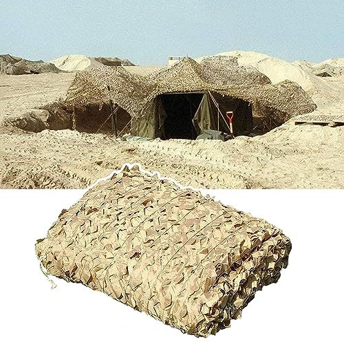 Telo Ombreggiante Mimetico 150D, Vela Ombreggiante Militare, Rete Ombreggiante Traspirante Per Protezione Solare, 1x1m 1.5x2m 2x3m 3x4m 4x5m 5x6m 6x8m 8x8m 10x15m 12x15m Grande Rete Mimetica (Size :