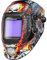 ARCCAPTAIN Casque de soudage automatique Real Colour entièrement automatique avec champ de vision extra large 10 x 9 cm Couleur véritable Casque de soudeur Large ombre 4/9-13 pour ARC TIG MIG