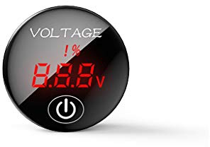 HOOLRZI Auto Für 5V-48V LED Panel Digital Spannung Meter Kapazität D Schneiden Stirbt Für Karte Der Neue