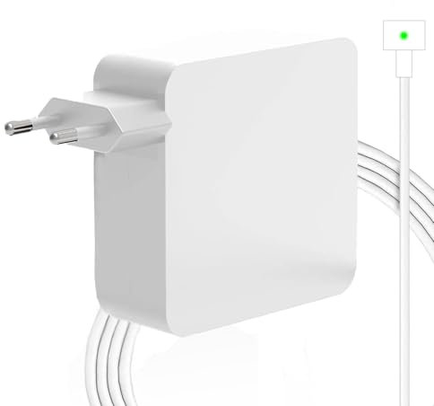 Niniber Caricabatterie Mac Book Air 45W,T-Tip adattatore di alimentazione di sostituzione,Compatibile con MacBook Air 11-13 Pollici (2012-2017) Adatto A1435, A1436, A1465, A1466 ecc Modello