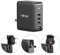 MINIX 165W USB C Charger, GaN II Charger PD3.1 Max 140W,Turbo 4-Port GaN Wall Charger, Fast Charging Station, Compatible with MacBook Pro/iPad/iPhone15 14 13 Pro Max/Steam Deck/Galaxy S24 Ultra
