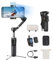 hohem iSteady X3 Gimbal Stabilizer for Smartphone, 3-Axis Foldable Phone Gimbal with Remote Control, Object Tracking, Phone Stabilizer Built-in Extendable Rod & Tripod, Fill Light, Video Recording