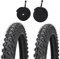 Cubierta Kenda MTB 26X1.95 + 2 cámaras de Aire de 26 con válvula AV (Gorda/Moto)