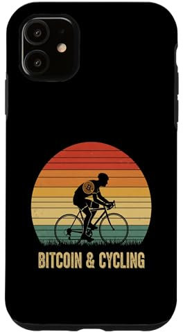 Radfahren, Freiheit, Bitcoins, Radfahren, Radfahren, Radfahren, Leben, Bitcoin Hülle für iPhone 11