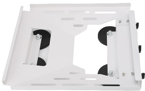 Yctze Kit de Montage Magnétique sur Le Toit, 4 Aimants Robustes, Kit de Construction en Fer Durable pour Mini Antenne Parabolique, Camping-Cars, Bateaux, SUV et Yachts (White)