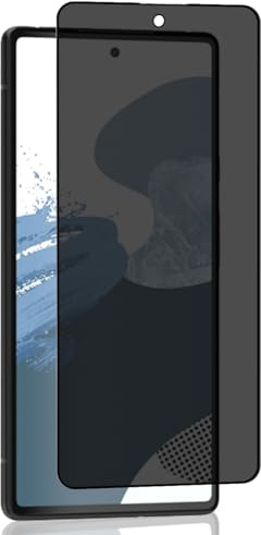 Zhiihorr Protection Écran Anti Espion pour Google Pixel 6A Verre Trempé, Anti-Peeping/Anti-Spy/Dureté 9H/Anti-Bulles [1 Pièce Privacy Vitre Trempé] - Protège Écran pour Google Pixel 6A