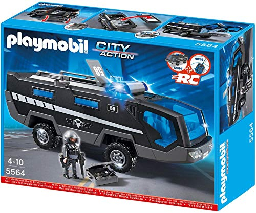 PLAYMOBIL 5564 SEK-Einsatztruck mit Licht und Sound