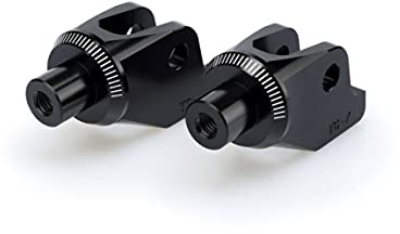 Puig 7276N Footpegs CNC machined aluminium, Black