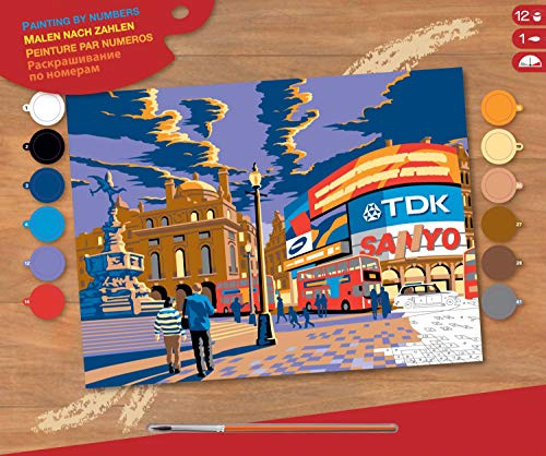 Art Sequin Peinture par N° Initiés - Londres Piccadilly