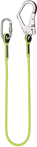 Height Safety Rope Restraint Lanyard with Karabiner & Scaffold Hook (1.5mtr)