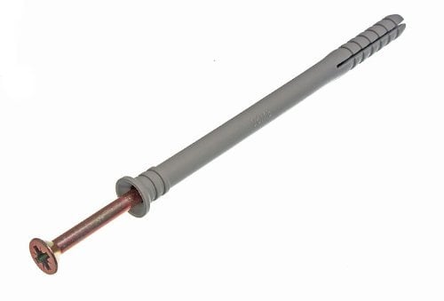 10 x Nylon Hammer in Frame Fixing RAWL Masonry Plug & Screw M8 x 120MM