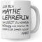 Pagma Druck Mathelehrerin Tasse, Geschenk für Mathe Lehrerin, Kaffeetasse Geschenkidee Lehrer Tasse Mathematiklehrerin lustig, Kaffeebecher Lehramt Mathematik Lehrerin, Schule Abschied Abschluss Witz