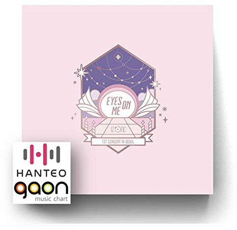 IZONE - 1st Concert In Seoul [Eyes On Me] [Kit Video ver.] [Pre Order] Video+Folded Poster+Others with Tracking, Extra Decorative Stickers, Photocards