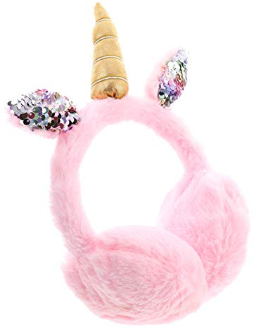 NUOBESTY 1stk Einhorn-ohrenschützer-tasche Ohrwärmer Frauen Unsere Tür Liefert Warme Ohrenschützer Kinder Ohrenschützer Ohrenwärmer Aus Kunstpelz Männer Und Frauen Winter Plüsch Strümpfe