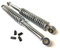 Stoßdämpfer Set 300mm Chrom 5-fach verstellbar passend für Zündapp, Puch, Hercules, Kreidler, Honda Mofa Moped Mokick – Federbeine 30 cm mit 10 mm Augen + 8 mm Hülsen
