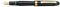 PLATINUM Japanischer Füllfederhalter #3776 Century Gold Trim Laurel Green M/Grün/ 0,34-0,44 mm/Handgefertigt/Feder aus 14-Karätigem Gold/mit Geschenkbox/Füllhalter, PNB15000-41M