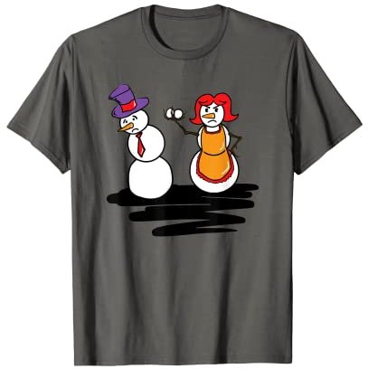 Bonhomme de neige et boules Casse-noisette Noël T-Shirt