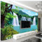 YABAOST Selbstklebendes Wandbild 140X70Cm 3D Wandtattoo Wandsticker Schlafzimmer Wasserfall Bäume Landschaft Wanddeko Wandaufkleber Wohnzimmer Tapete Wasserdichtes Pvc Wandbild Hintergrund