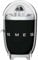 Smeg, Spremiagrumi Elettrico CJF11BLEU, Spremitura a Pressione Manuale, Beccuccio Antigoccia e Cono Universale, Base Antiscivolo, Avvolgicavo Integrato, 70W, Nero