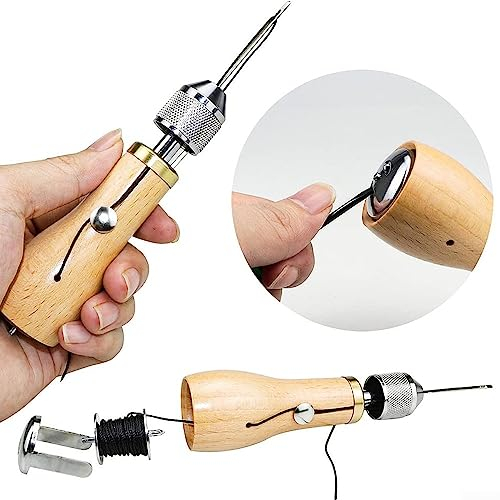 Sewing Awl Tools Kit Speedy Stitcher Sail & Canvas DIY Handmade