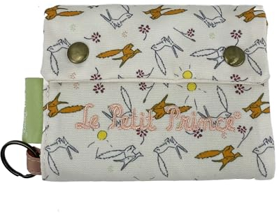 CYPBRANDS Unisex Kinder Kleine Prinz Geldbörse-Little Prince Fox Collection Brieftasche, beige
