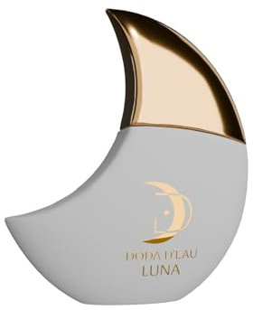 DODA D'EAU Luna - Eau de Parfum, 50 ml, originell, ungewöhnlich, für Frauen und Männer, holzige Noten, erfrischende Zitrusfrüchte, sinnliche Bergamotte und Meeresakkorde
