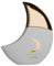 DODA D'EAU Luna - Eau de Parfum, 50 ml, originell, ungewöhnlich, für Frauen und Männer, holzige Noten, erfrischende Zitrusfrüchte, sinnliche Bergamotte und Meeresakkorde