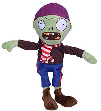 Pethuel Plants Vs Zombies Plush Toys, Game Zombies Against Plants Stuffed Dolls, Soft Toy for Cuddly Toys, Children, Great Gift, 30 cm (Zombies_U)