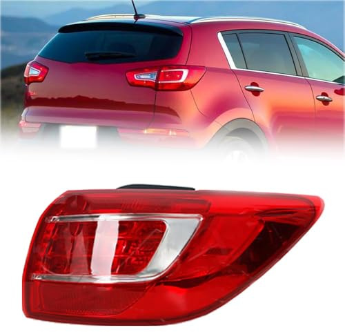 GaiHLi Rücklicht Rückleuchte für KIA Sportage 2011 2012 2013 2014, Auto Rücklicht Montage Bremslicht Blinker Links Rechts Ersatzteile 1PCS,Outside-Right