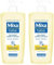 Mixa Bébé Gel lavant corps et cheveux Sans savon 750ml (Lot de 2)