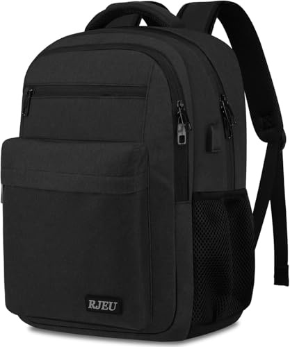 Sac a Dos Homme, Sac à Dos Ordinateur Portable 17.3 Pouces avec USB Charging Port Imperméable Antivol