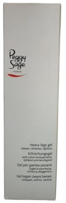 Peggy Sage Gel per Gambe Pesanti con Estratti di Hamamelis e Vite Rossa, Rinfrescante e Leggero