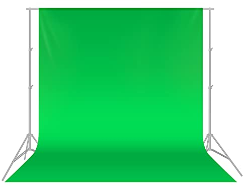Neewer Toile de Fond verte 10x12ft/3x3.6m Photo Studio pliable en polyester de qualité supérieure pour Photographie, Vidéo, Télévision (verte)