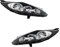 Scheinwerfer Set Fiesta Typ JA8 Bj. 8 2008->> schwarz Al H7+H1